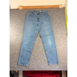 Vintage Levis 550 Jeans Womens 14 Blue Relaxed Fit Tapered Leg 90s Denim
